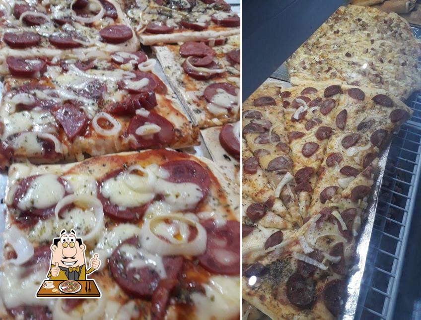 Peça pizza no Padaria e Confeitaria Mil Grau