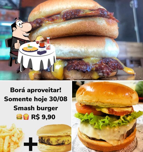 Peça um hambúrguer no Edge Burger