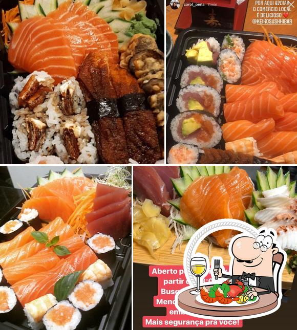 Get seafood at KEIKO SUSHI BAR
