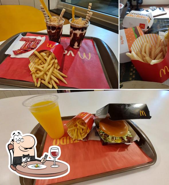 Comida em McDonald's