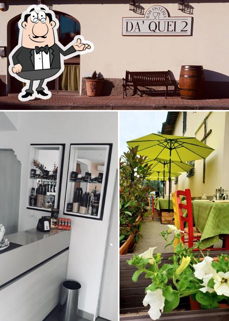 Gli interni di Bar Osteria Da Quei Due