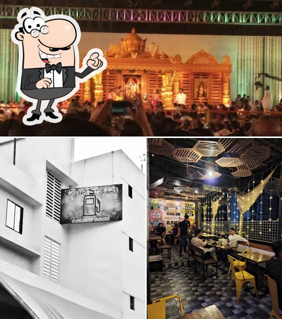 Among various things one can find interior and exterior at Tankstelle Bistro