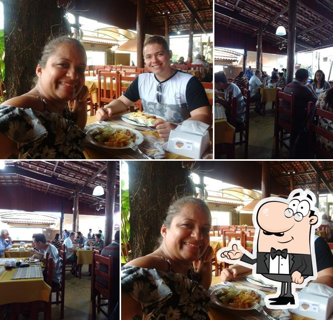 O interior do Bom Apetite Restaurante centro