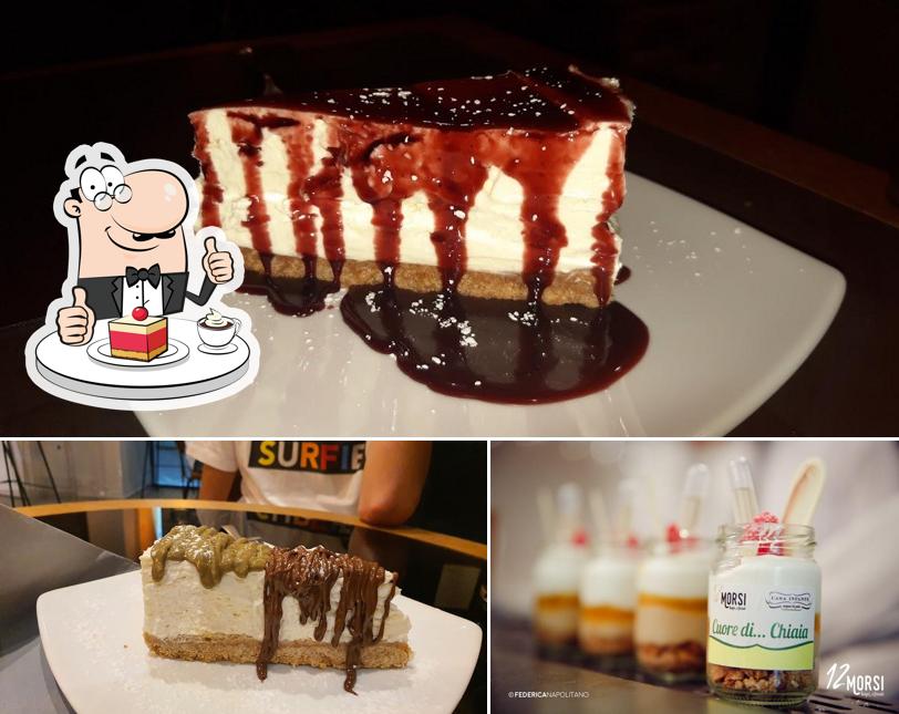 12 Morsi Napoli propose une sélection de desserts