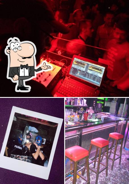 Gli interni di Crisco international club, gay