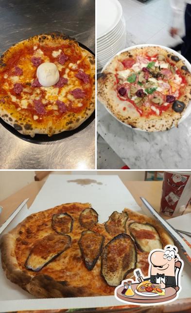 Choisissez de nombreux types de pizzas