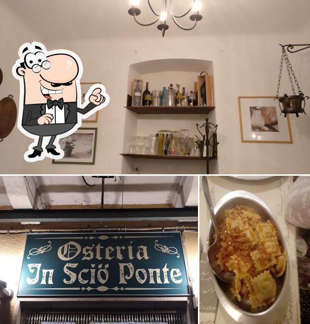 Посмотрите на внутренний интерьер "Osteria In Sciu Punte"