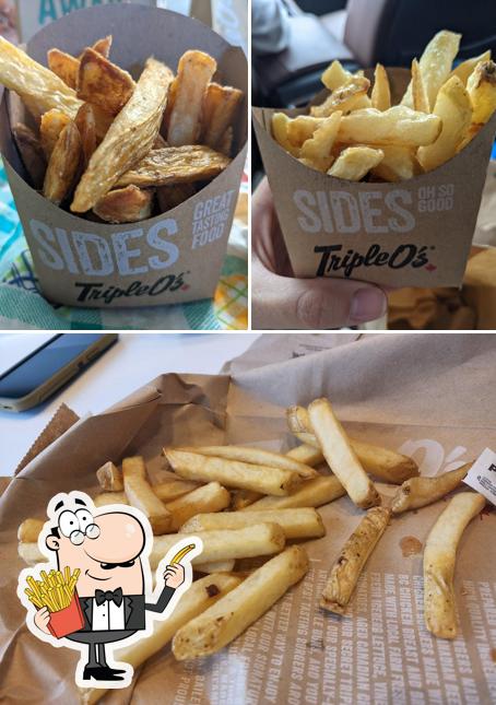 Commandez des frites à Triple O's