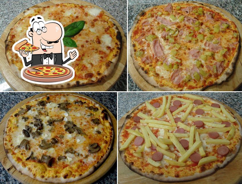 Scegli tra le svariate varianti di pizza