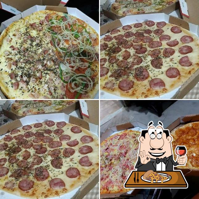 Experimente pizza no Kinha Pizza