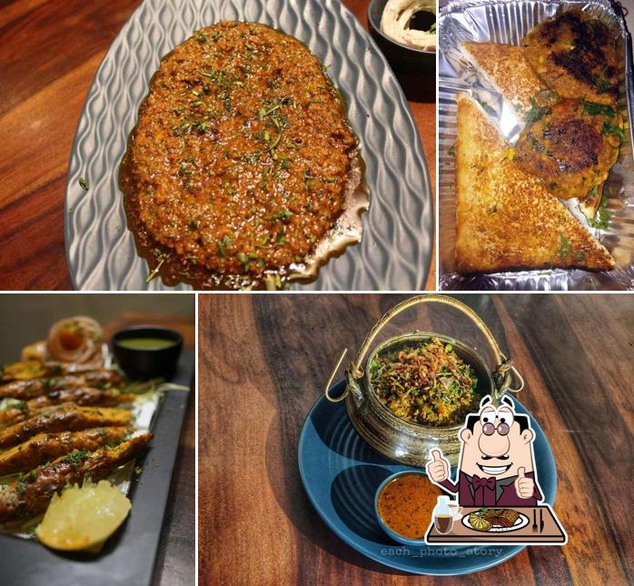 Meat meals are available at Cafe E2 - Epicurean Escape