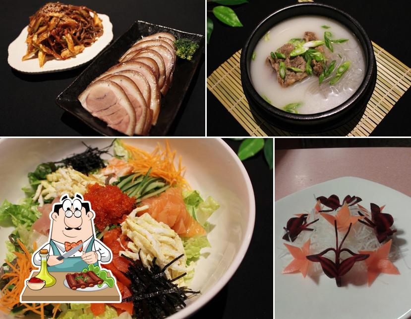 Get meat dishes at Nara Korean & Japanese Restaurant