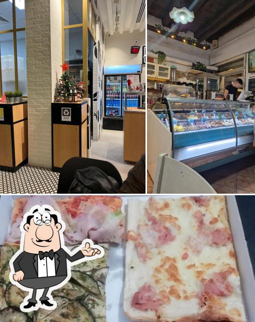 L’image de la intérieur et nourriture concernant Alice pizza Cagliari