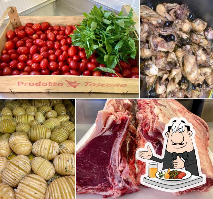Platti al Osteria della Rinascita