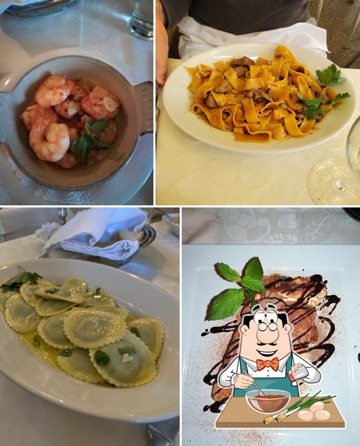 Ravioli à Ristorante Grotto Reale