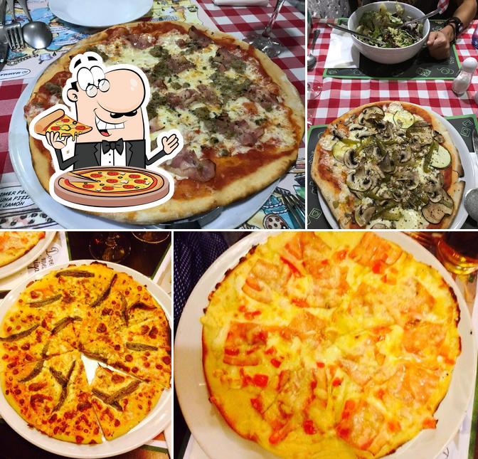 Elige una pizza en O Mamma MiaRestaurante Italiano en Córdoba