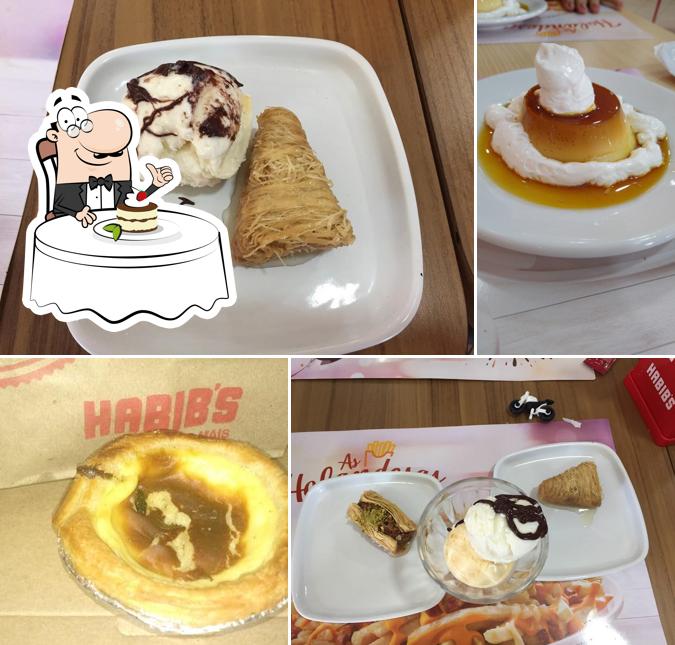 Habib's - Catuaí serve uma escolha de sobremesas