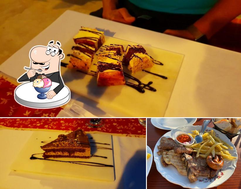 Konoba Argola offre un'ampia varietà di dolci
