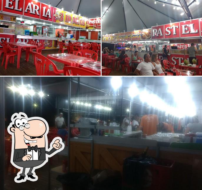 O interior do Pastelaria 3 Irmãos Unidade Cocotuba