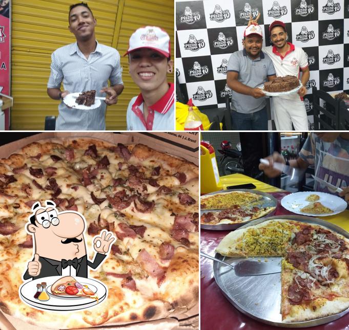 Peça diferentes tipos de pizza