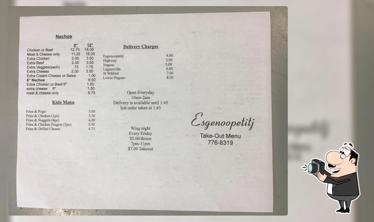 Esgenoopetitj Take-Out