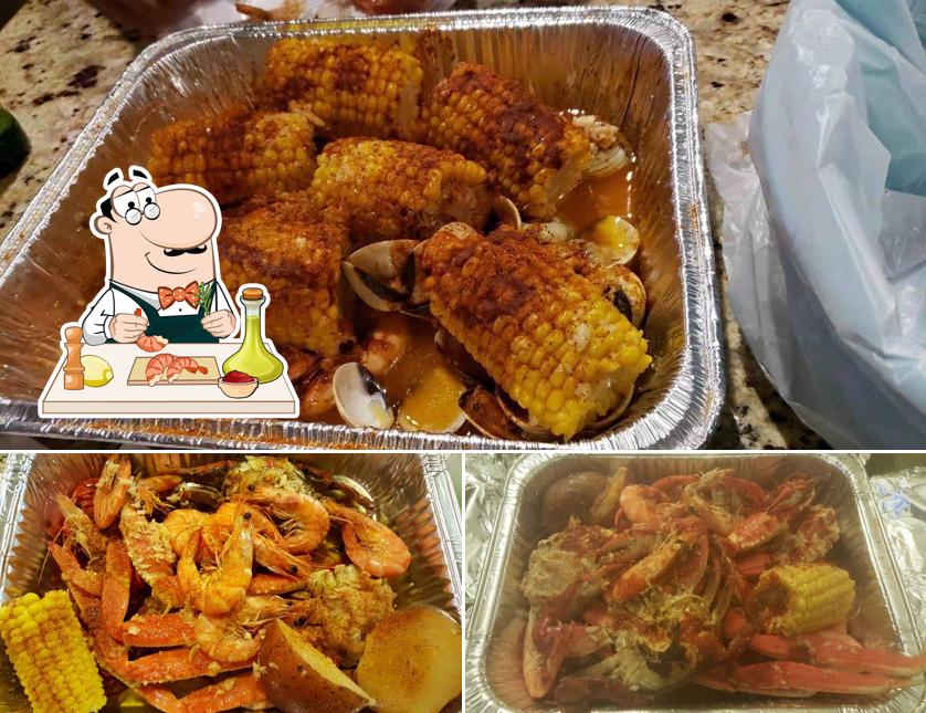 Get seafood at LA. Boiling Seafood Crab & Crawfish