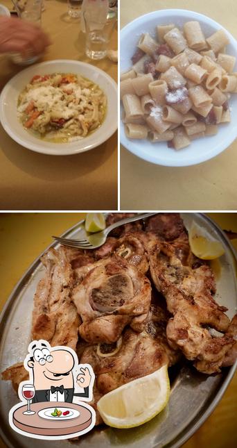 Cibo al Osteria Del Cigno