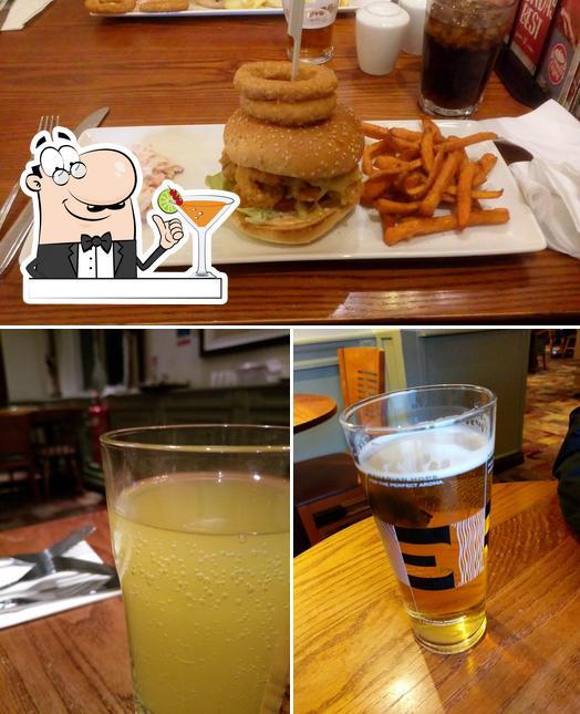 The Sparrow Brewers Fayre is distinguished by drink and burger