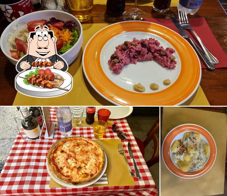 Cibo al La Benedetta osteria vino pizza