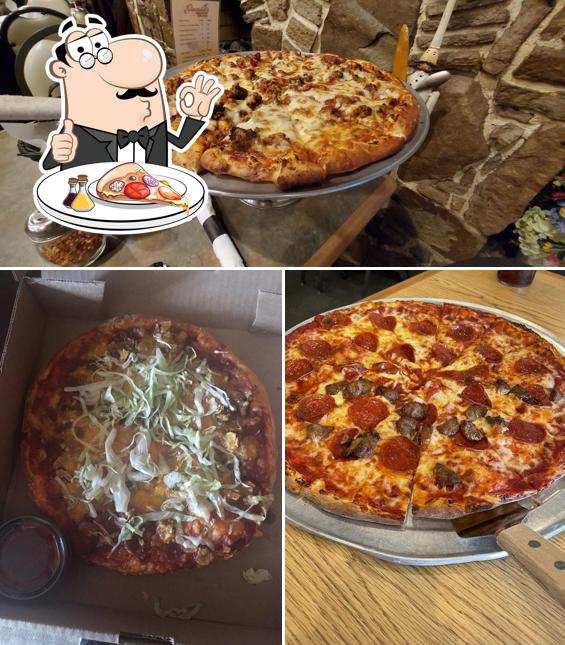 Pick pizza at Giannilli's Home Style Italian