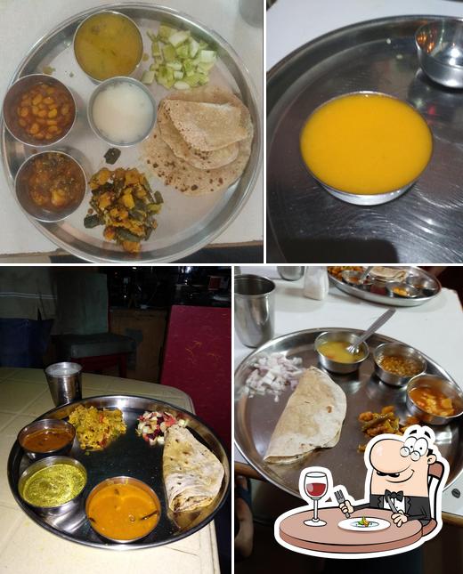 Food at Dakornath Dining hall