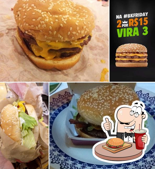 Consiga um hambúrguer no Burger King