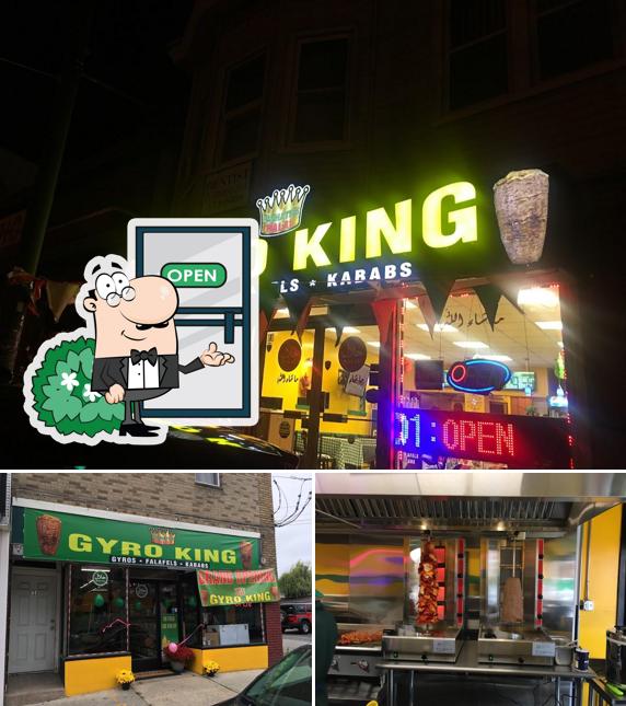 The exterior of Gyro King