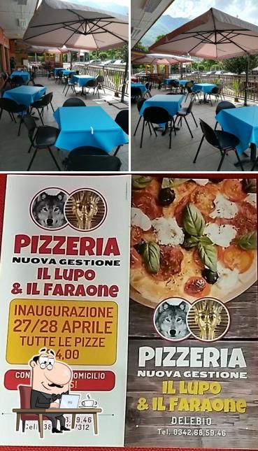 Gli interni di Pizzeria il Lupo e il Faraone