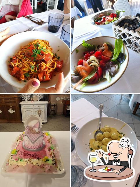 Cibo al Ristorante Saint Tropez