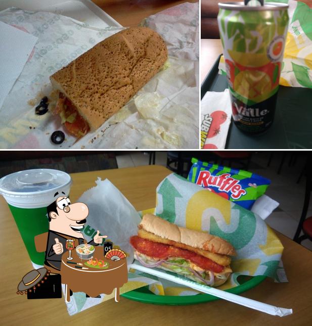 Comida em Subway