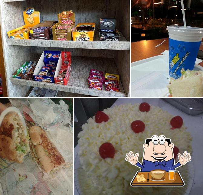 Comida em Subway