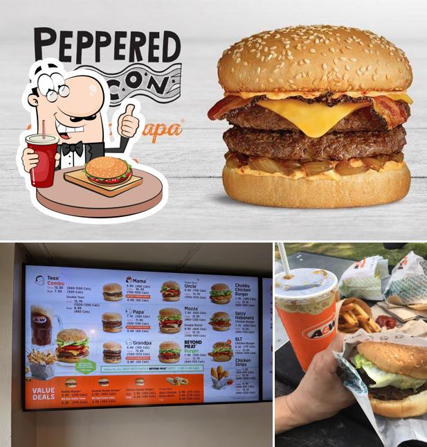 Prenez un hamburger à A&W Canada