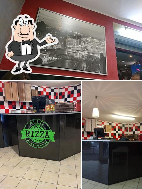 L'intérieur de Allo Pizza