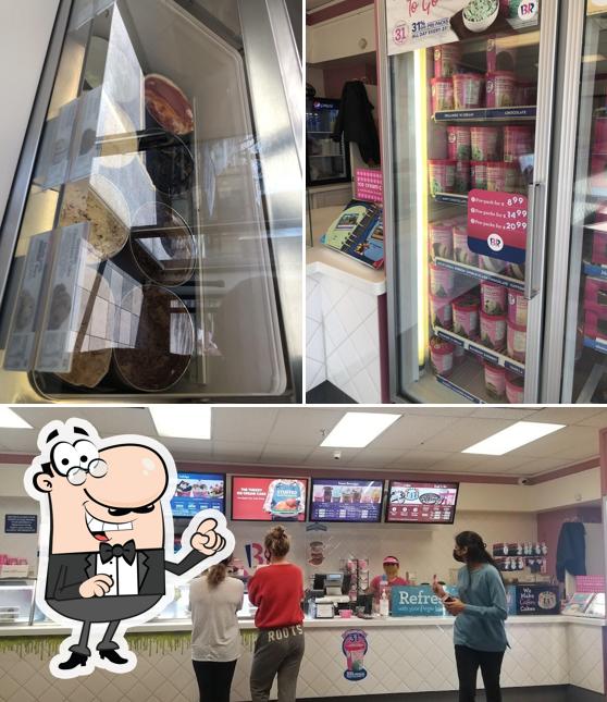 Интерьер "Baskin Robbins"