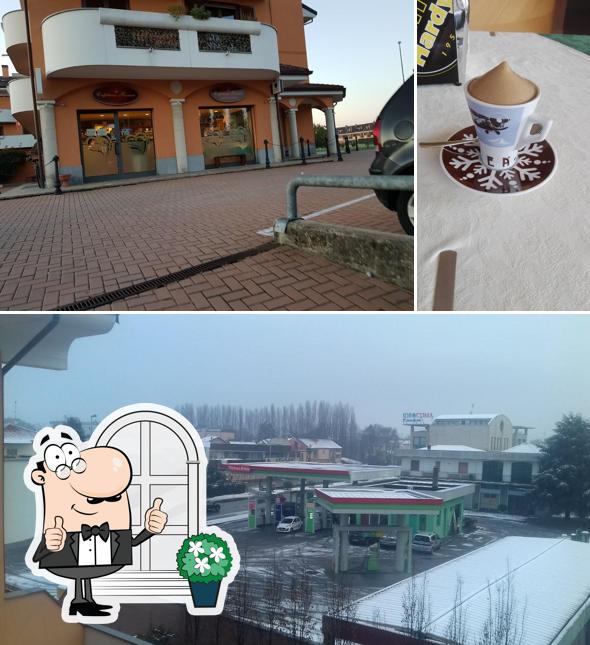 La foto della esterno e bevanda di Caffetteria Ranieri