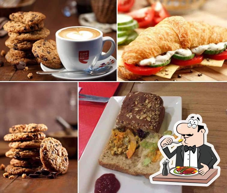 Food at Cafe Coffee Day