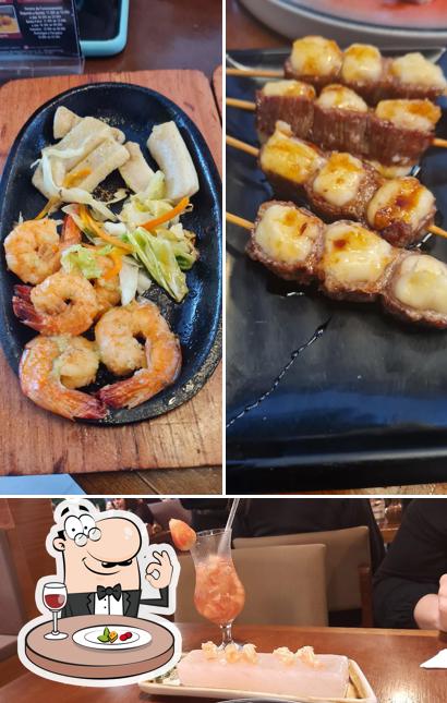 Comida em Katsuya Sushi