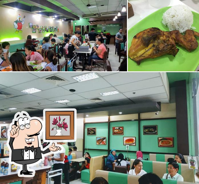 Among different things one can find interior and dessert at Nadies Chicken House -KCC