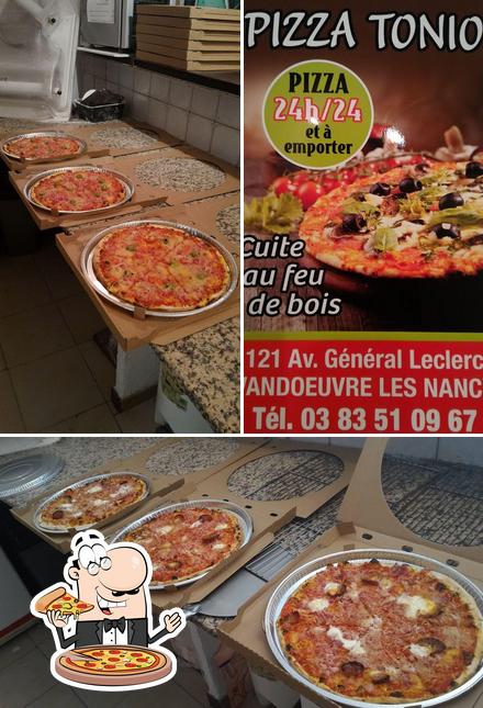 Commandez des pizzas à Pizza Tonio vélodrome