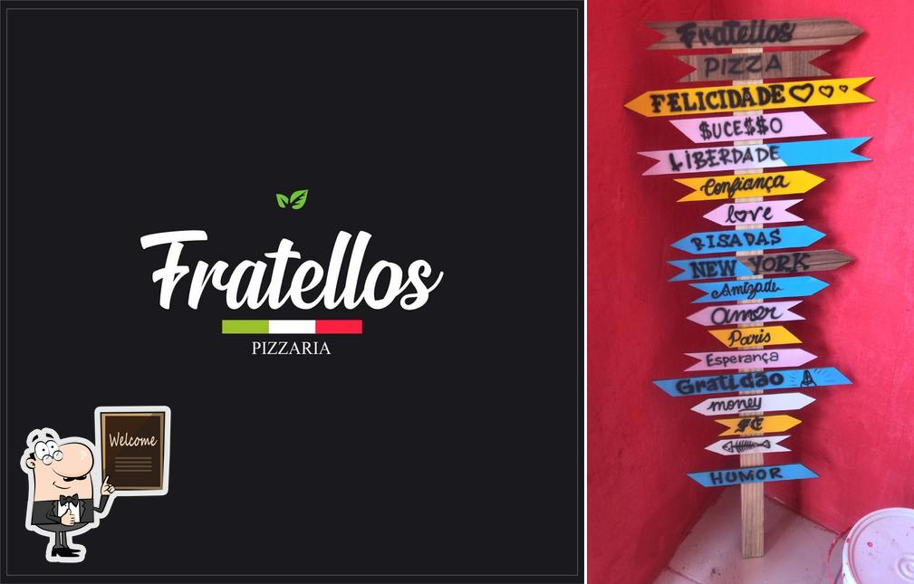 Here's a picture of Fratellos pizzaria