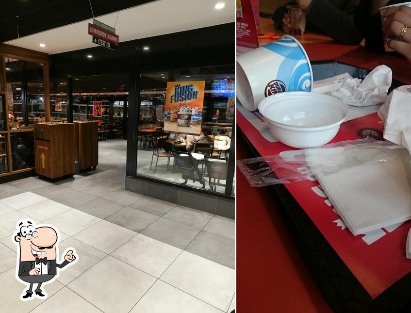 Découvrez l'intérieur de Burger King