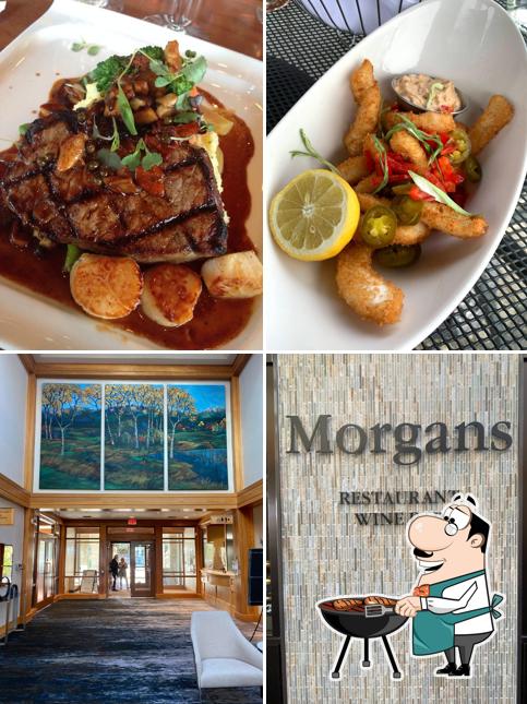 Order meat meals at Morgans Restaurant and Wine Bar