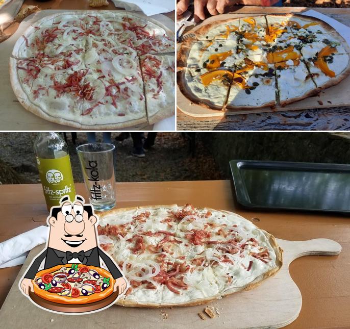 Choisissez des pizzas à BurgLiebe