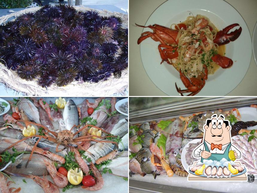 Scegli tra i vari piatti di mare offerti a Trattoria La Gazzena Capomulini